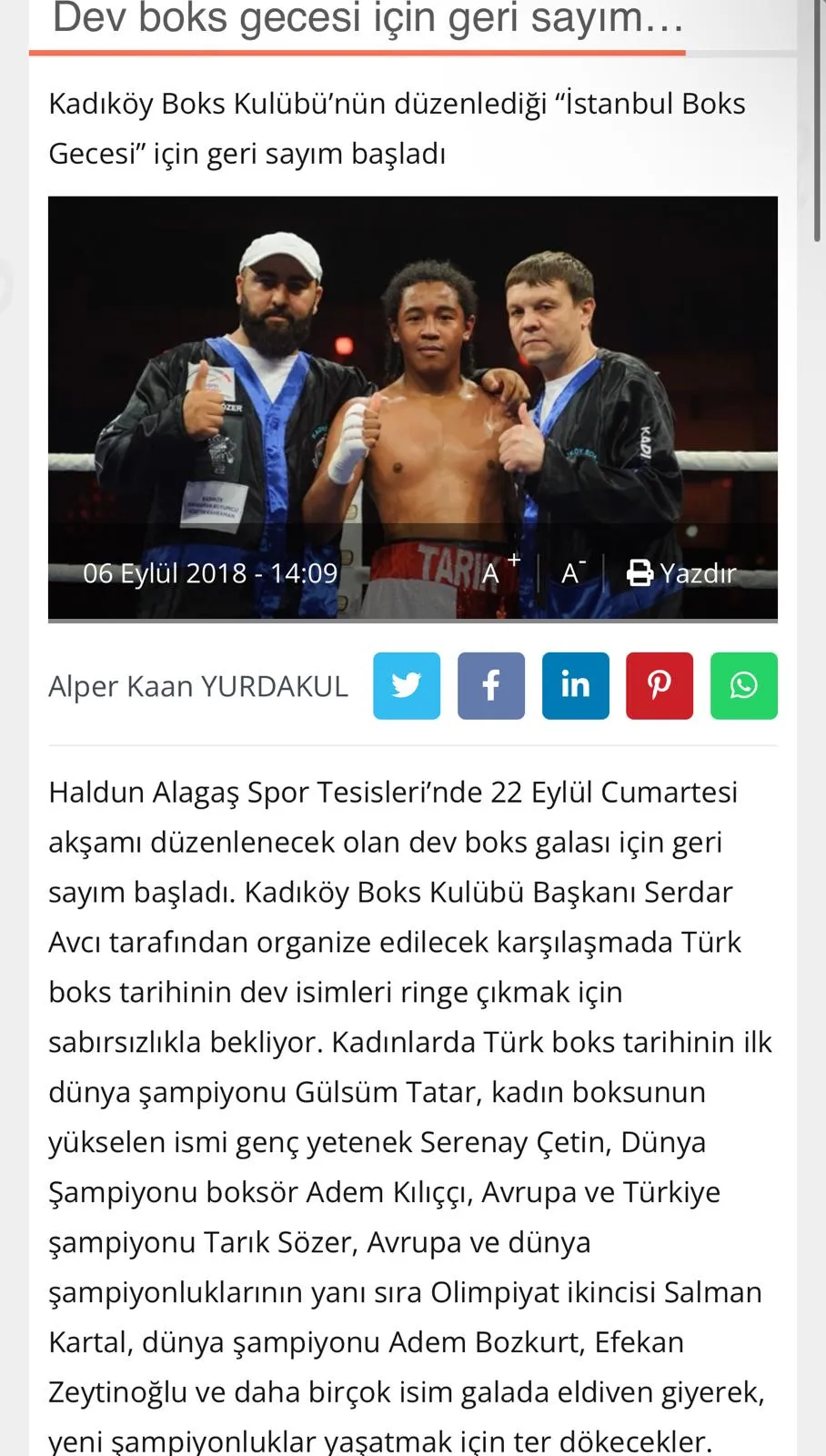 Haberlerimiz